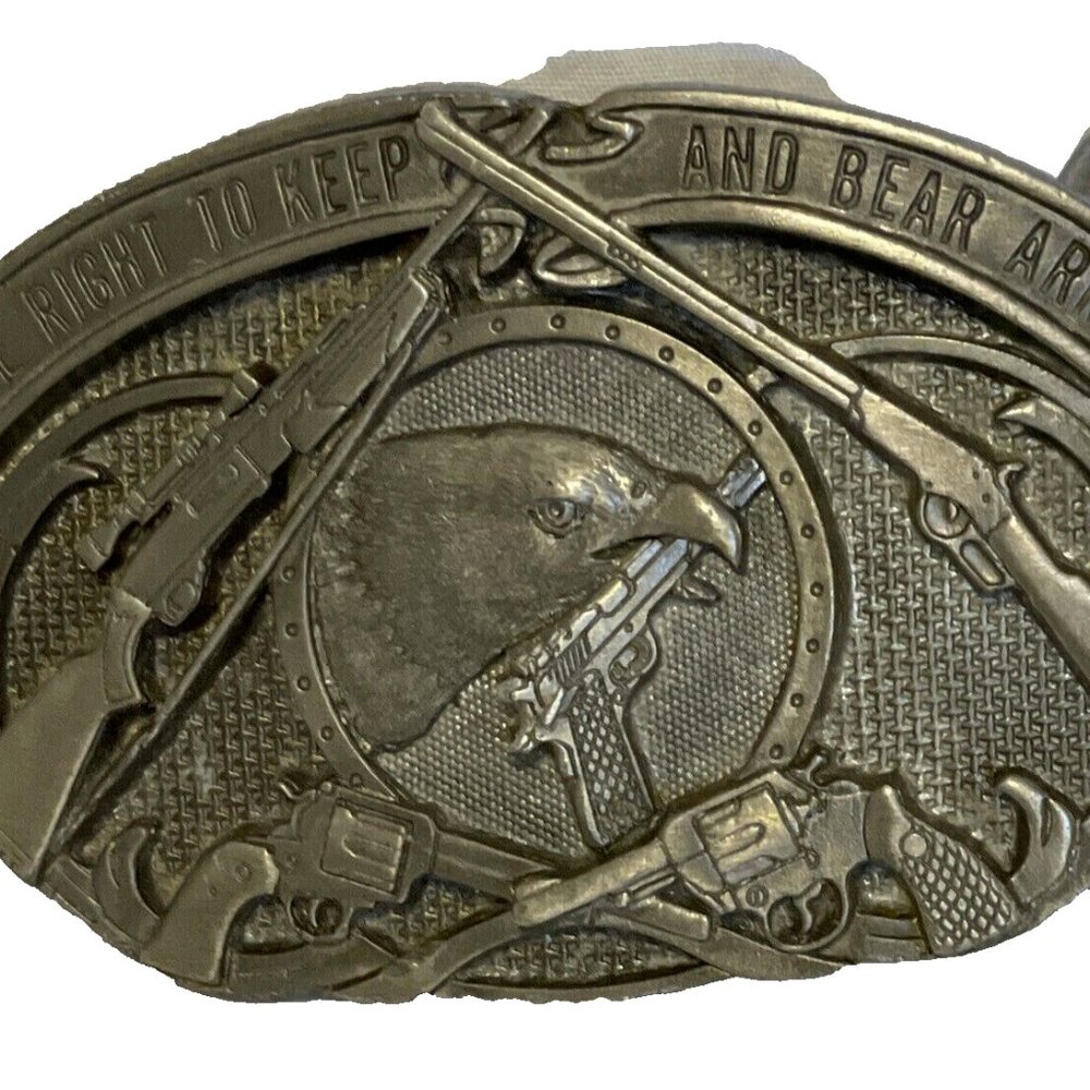 The Right to Keep and Bear Arms Buckles of America Masterpiece Collection BA-198